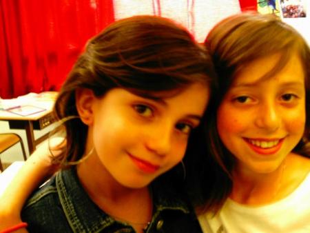 laura et une fille 